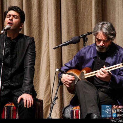 کنسرت گروه هم آوایان، حسین علیزاده و محمد معتمدی، با عنوان بحر طویل در شهرکرد، برگزار شد + گزارش تصویری
