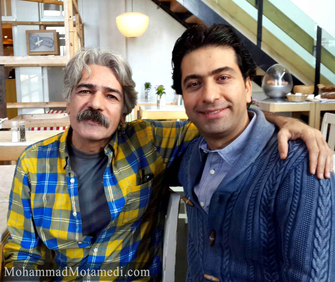 محمد معتمدی و استاد کیهان کلهر ، آمستردام 31 ژانویه 2015