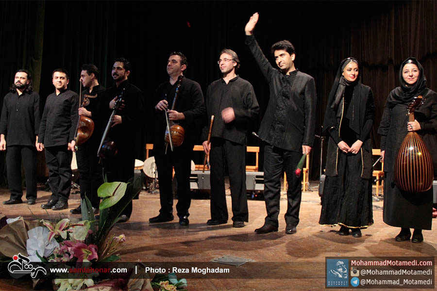 کنسرت گروه هم آوایان، حسین علیزاده و محمد معتمدی، با عنوان بحر طویل در همدان، برگزار شد + گزارش تصویری