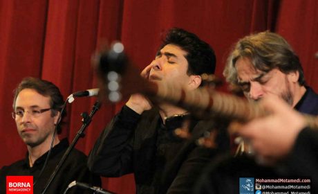 کنسرت گروه هم آوایان، حسین علیزاده و محمد معتمدی، با عنوان بحر طویل در اصفهان، برگزار شد + گزارش تصویری